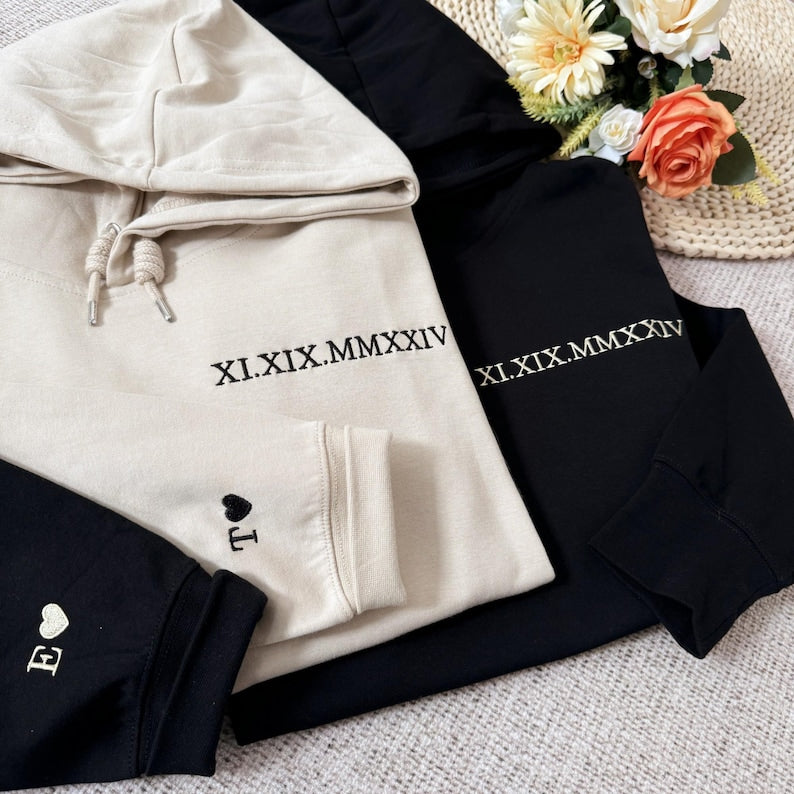 LIS™ Individuell Bestickter Hoodie für deinen Partner